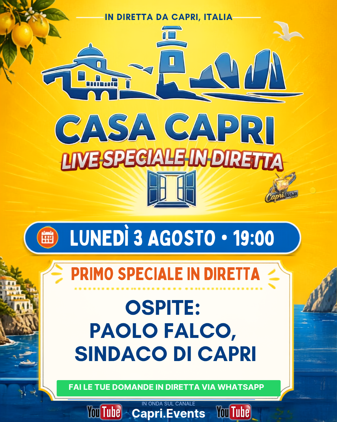 Locandina Instagram Casa Capri Live_20260728_210018_0000